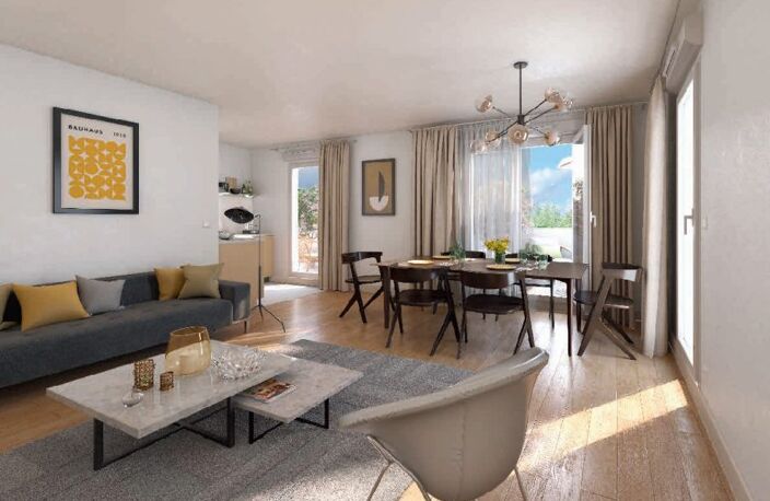 Appartement neuf attique T3 de 61,02m2, surface totale 71,53m2 — photo 3