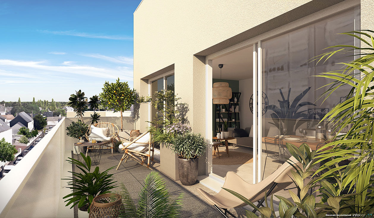 Programme Neuf Appartement neuf 45 m² à Trignac À partir de 137 100 €