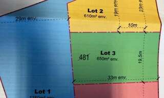 Terrain  650 m² à vendre à Vacqueriette-Erquières (62140)