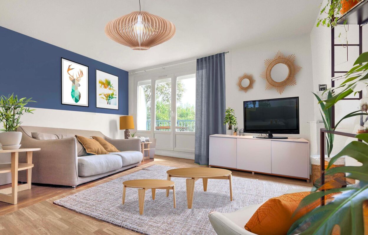 appartement 4 pièces 74 m2 à vendre à Nantes (44100)