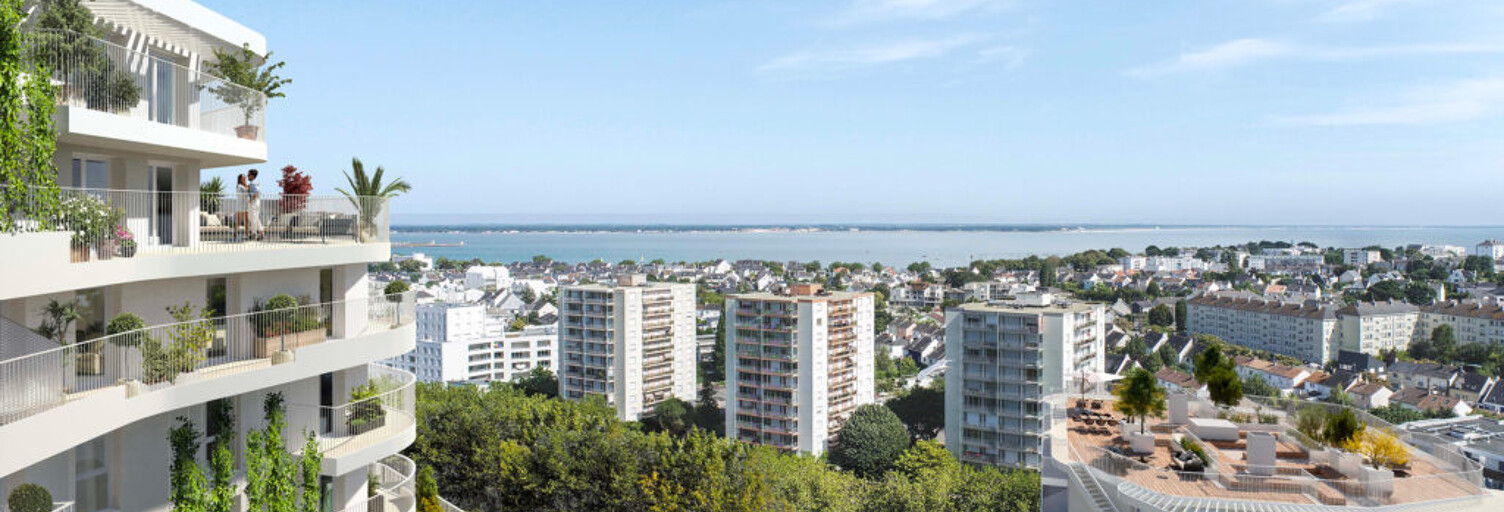 Appartement neuf T1, T2, T3, T4, T5 Pièce 33 à 94 m² à vendre à Saint-Nazaire (44600)