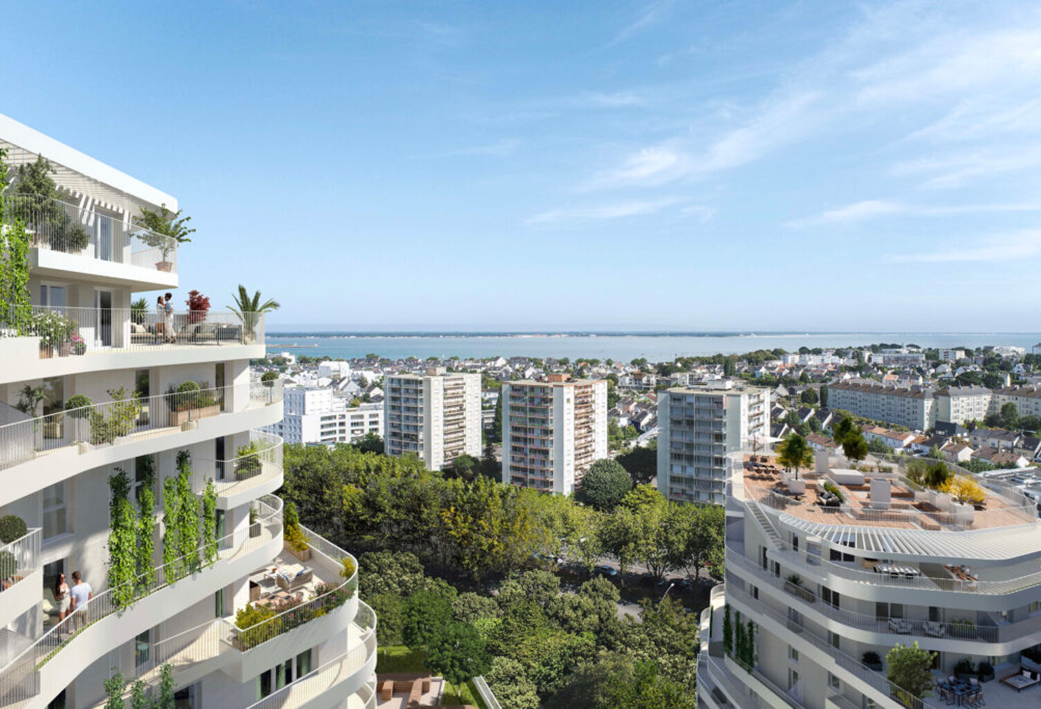 Vente programme neuf T3, T4, T5 57 à 94 m² Saint-Nazaire (44600) — photo 1