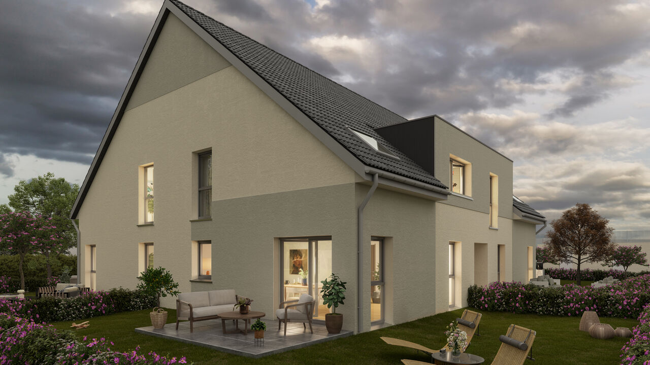 maison neuf T4, T5 pièces 89 à 90 m2 à vendre à Raedersheim (68190)