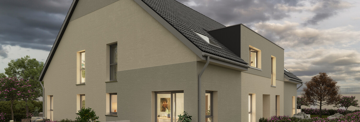 Maison neuf T4, T5 Pièce 89 à 90 m² à vendre à Raedersheim (68190)