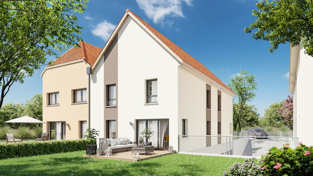 appartement neuf T4 pièces 83 à 94 m2 à vendre à Krautergersheim (67880)