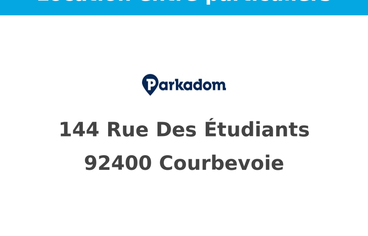 garage  pièces  m2 à louer à Courbevoie (92400)