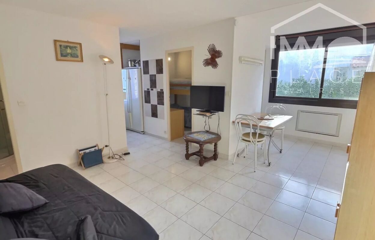 appartement 2 pièces 29 m2 à vendre à Valras-Plage (34350)
