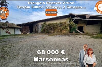 vente immeuble 68 000 € à proximité de Montrevel-en-Bresse (01340)