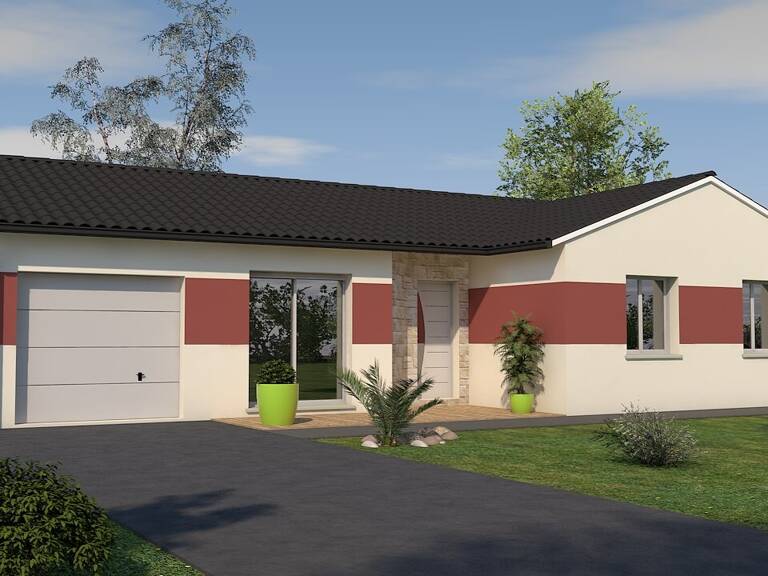 Maison 4 pièces 92.00 m² - Terrain: 571 m² — photo 1