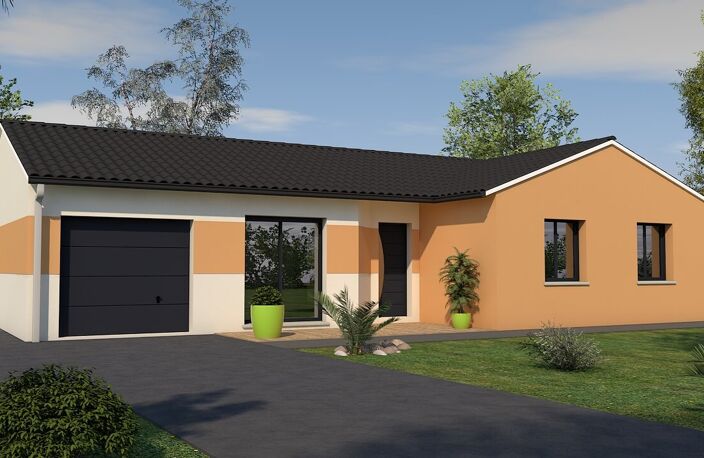 Maison 4 pièces 92.00 m² - Terrain: 571 m² — photo 2