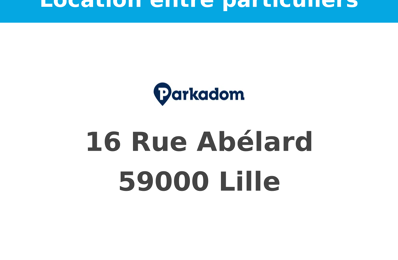 location garage 80 € CC /mois à proximité de Lille (59000)