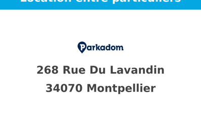 garage  pièces  m2 à louer à Montpellier (34070)