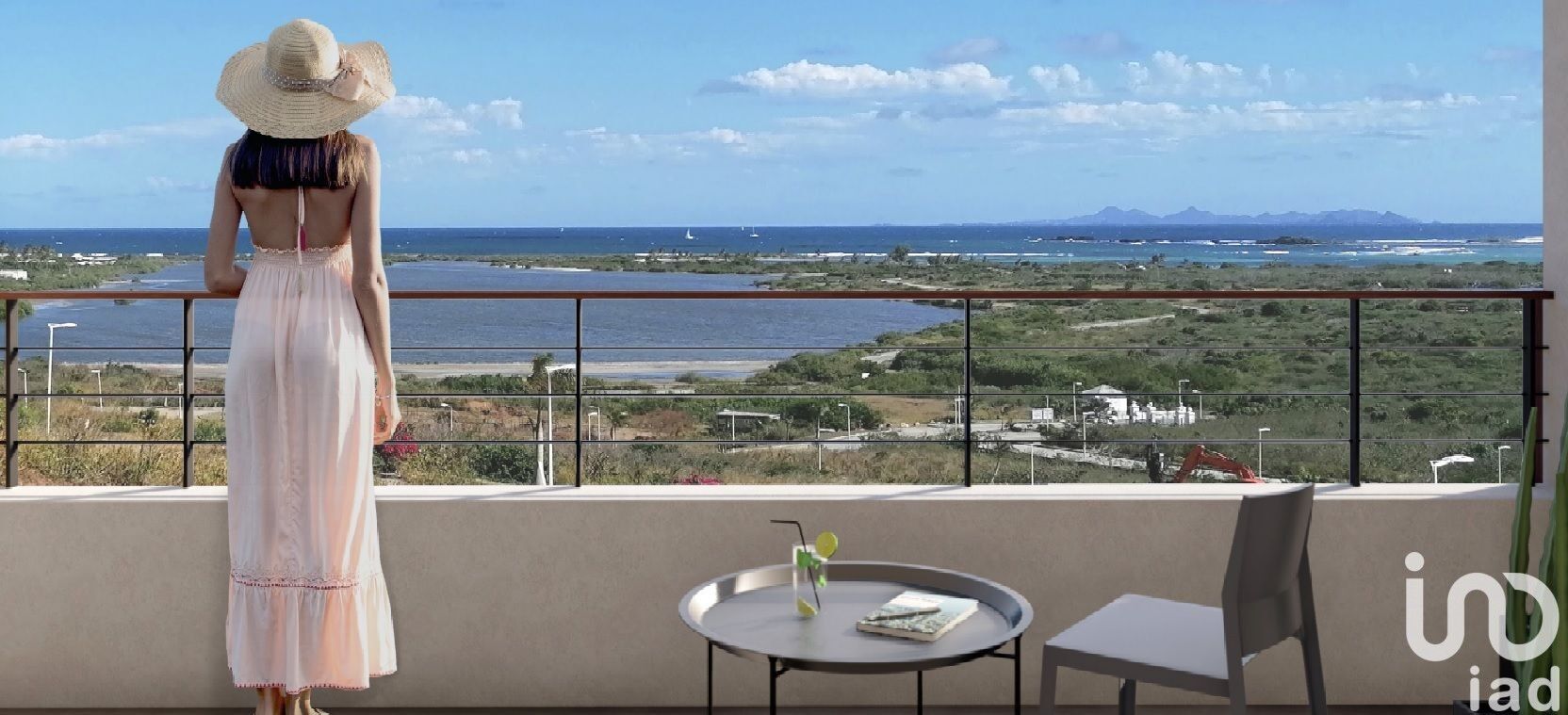 St-Martin - 30m² - 2p. - 1ch.