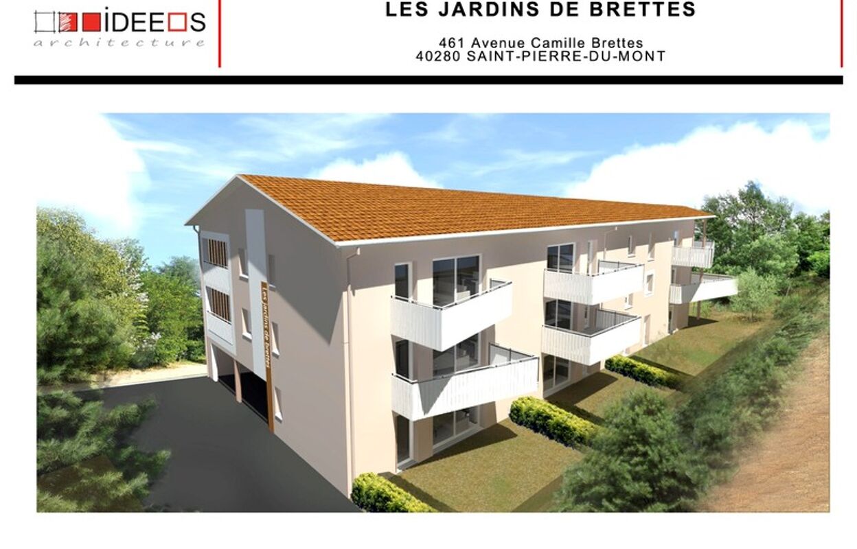 appartement 3 pièces 67 m2 à vendre à Saint-Pierre-du-Mont (40280)