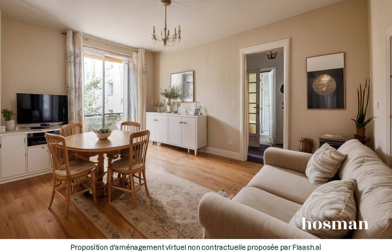 appartement 4 pièces 70 m2 à vendre à Paris 20 (75020)