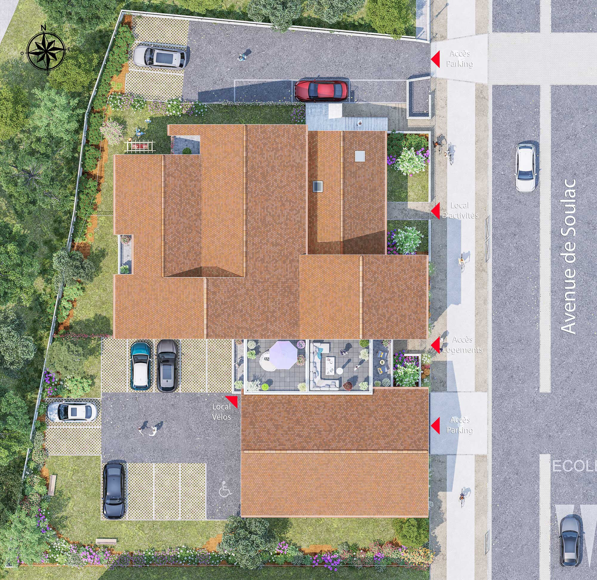 Appartement neuf 2 pièces 43 m²