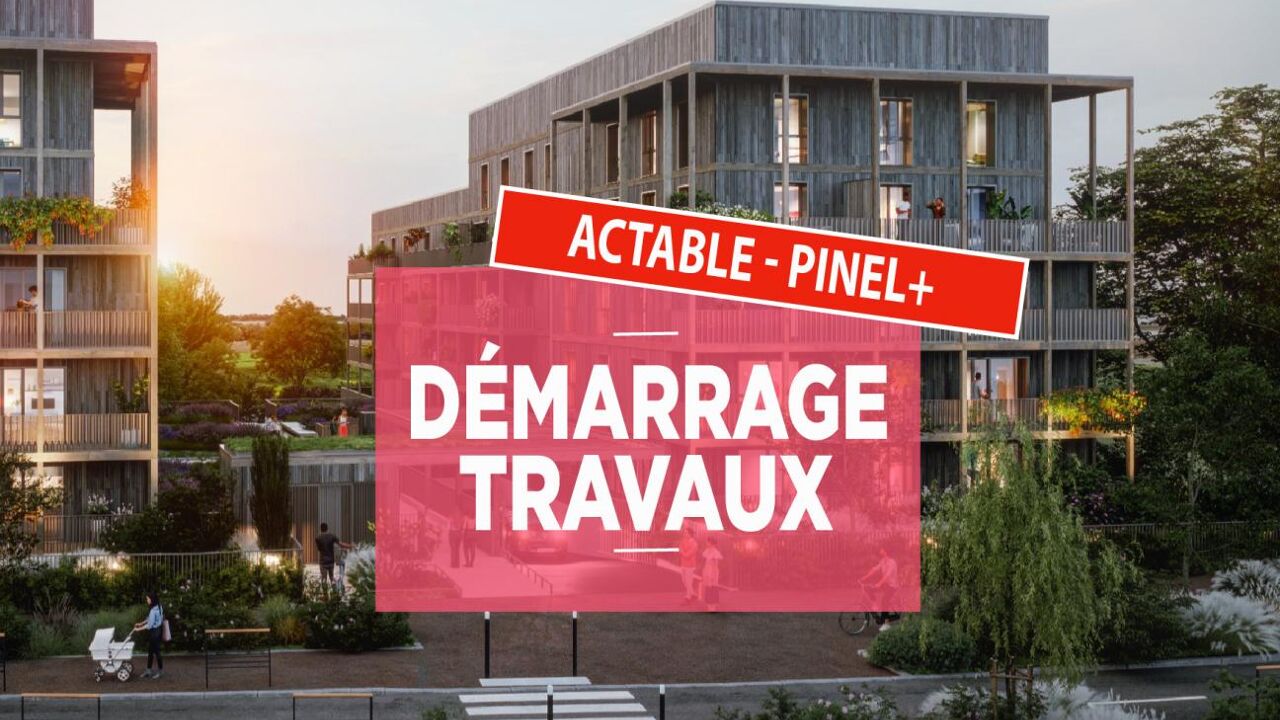 appartement neuf T1, T2, T3, T4 pièces 37 à 96 m2 à vendre à Torcy (77200)