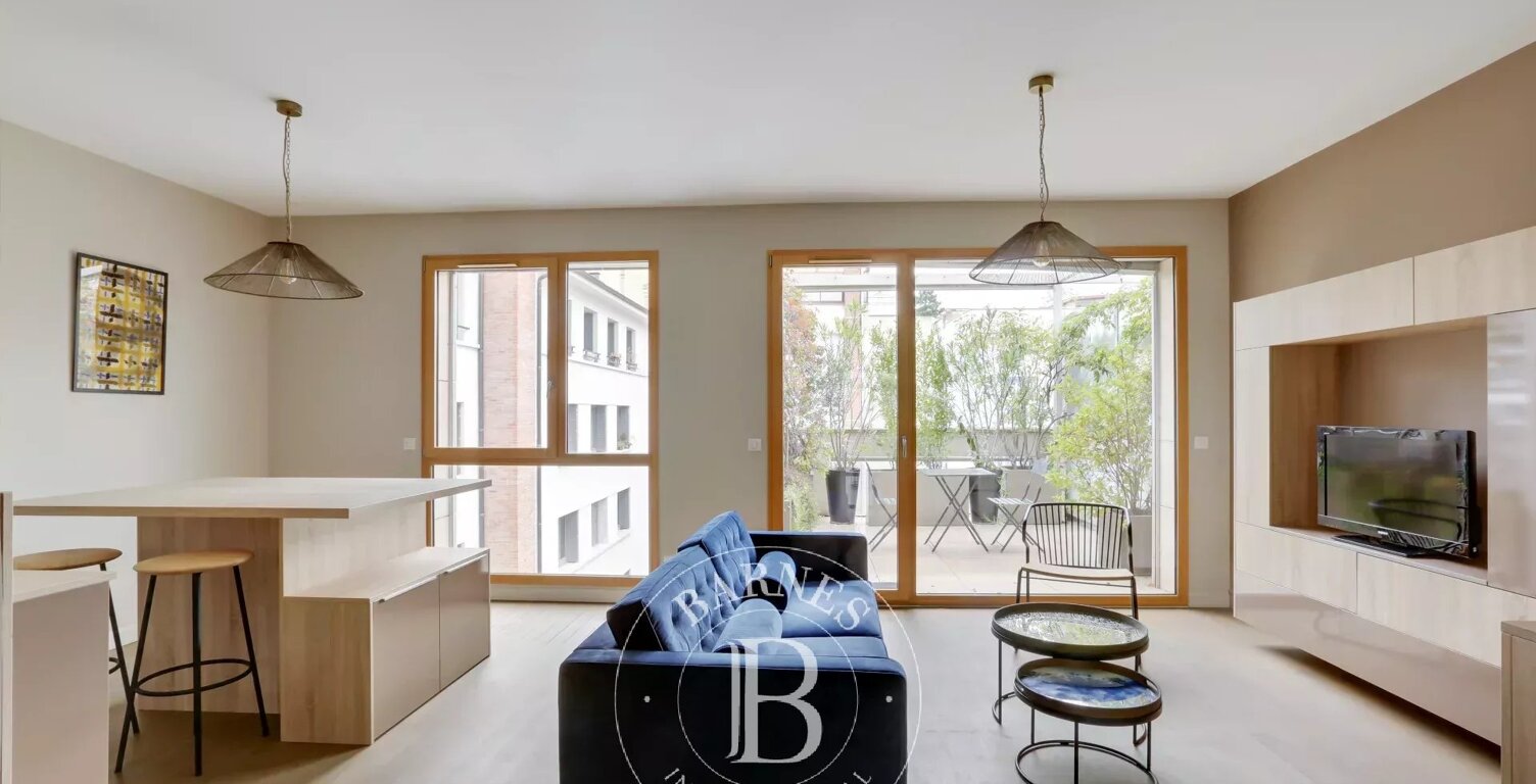 Lyon 6 - Edgar Quinet - Appartement meublé et rénové de 61.28 m² - Garage - Terrasse - 1 Chambre — photo 1
