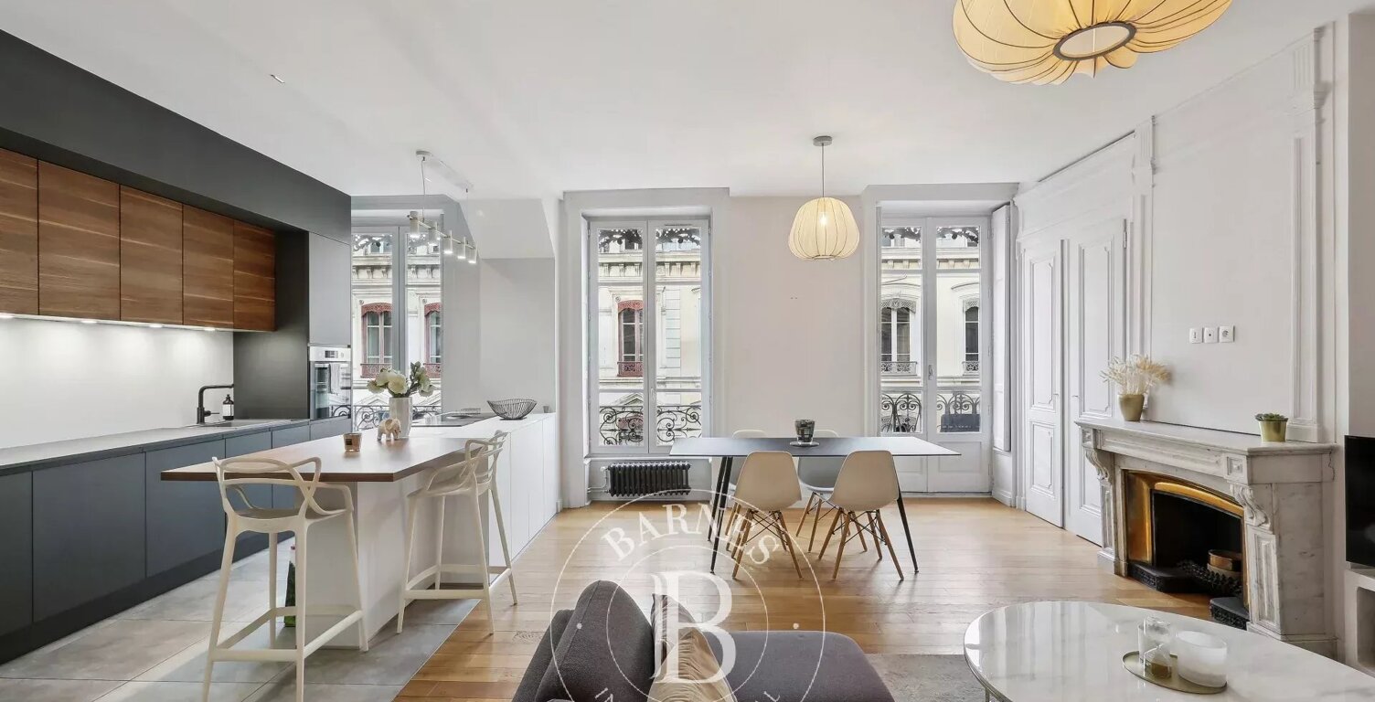 Lyon 2 - Bellecour - Appartement meublé de 81,63 m² - Balcon - 2 Chambres — photo 1