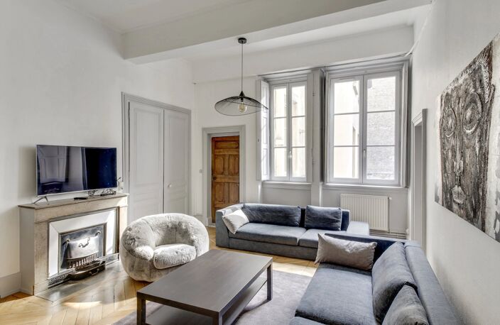 Lyon 2 - Bellecour - Appartement meublé de 104 m²  - 3 Chambres — photo 2