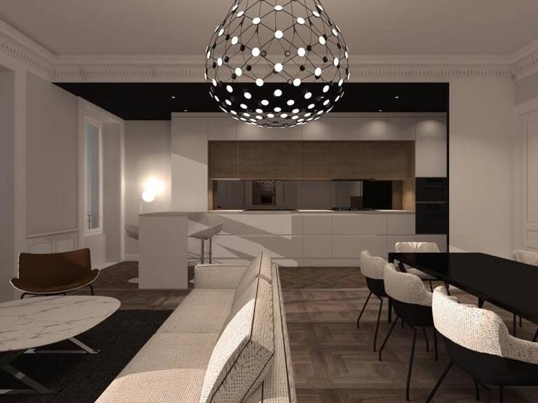 Lyon 6 - Quai du Rhône - Appartement de 117 m² - 3 Chambres — photo 1