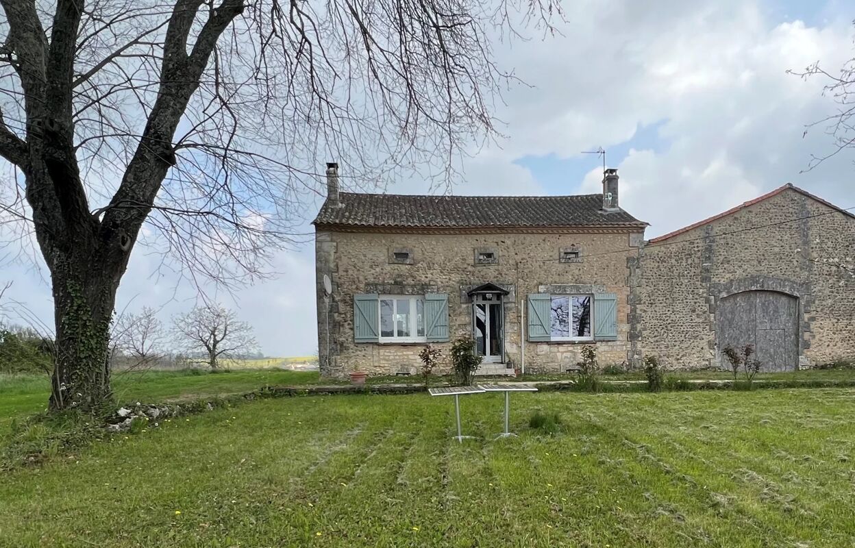 maison 3 pièces 1287 m2 à Saint-Martin-de-Ribérac (24600)