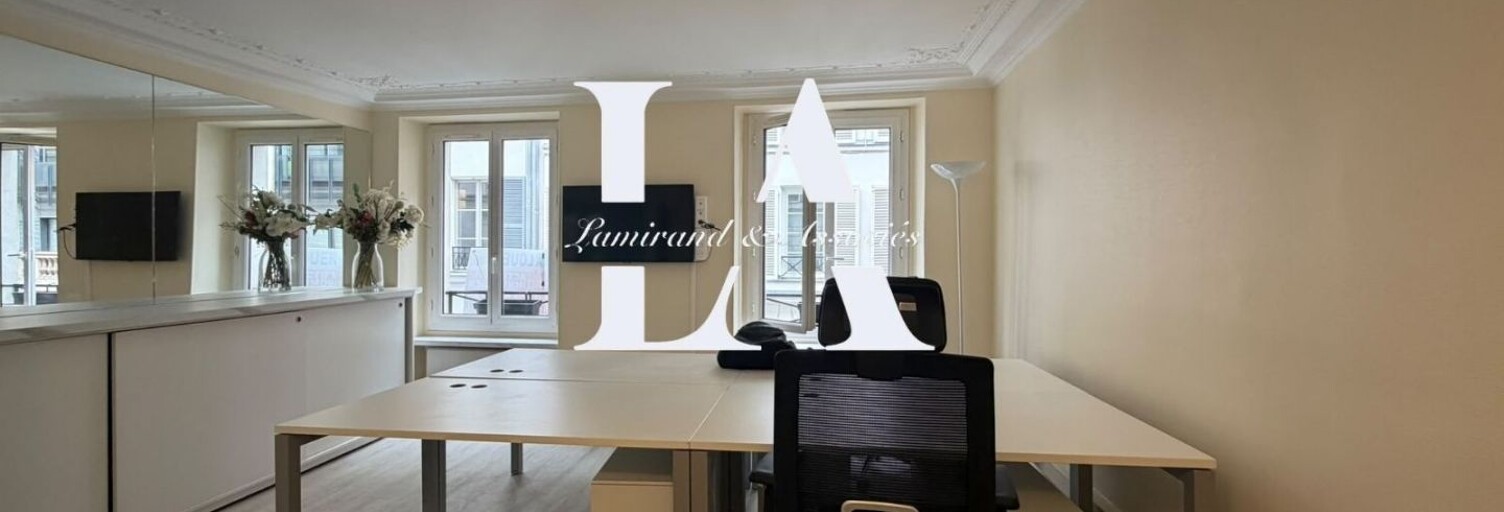 Bureau 4 Pièces 70 m² à louer à Paris 9 (75009)