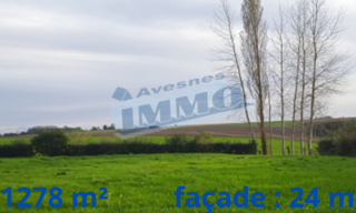 Terrain  1278 m² à vendre à Fleury (62134)