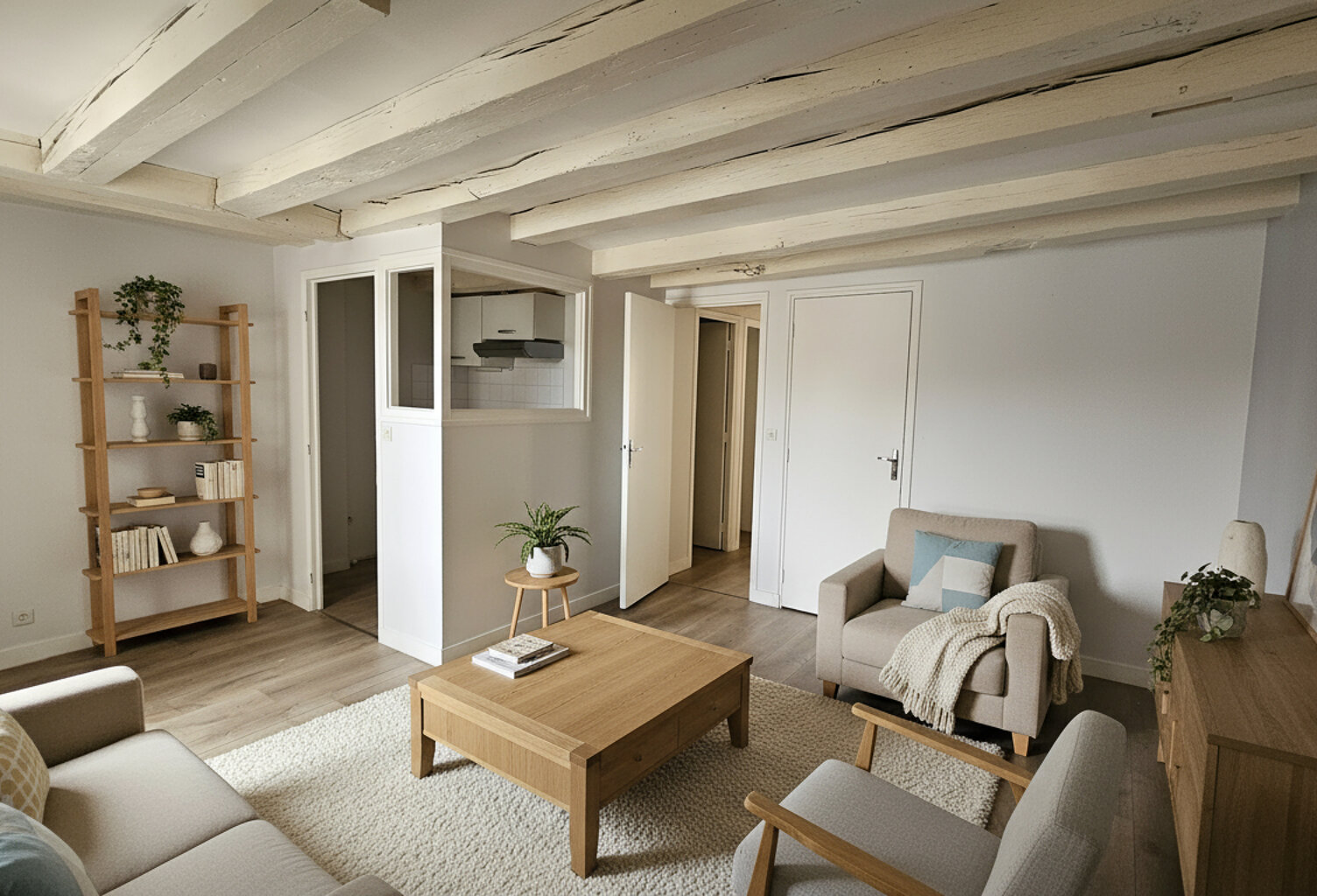 Appartement T3 - 49 m² - TOURS — photo 1