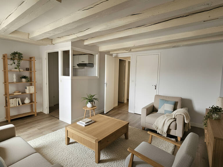 Appartement T3 - 49 m² - TOURS — photo 1