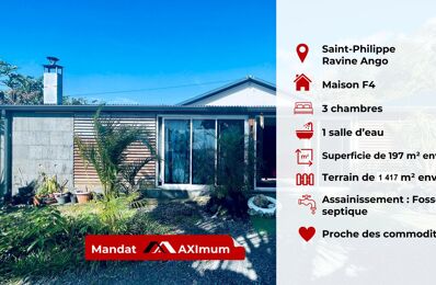 vente maison 348 800 € à proximité de Saint-Pierre (97410)
