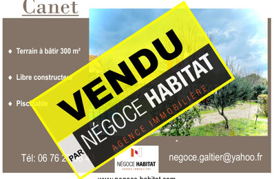 vente terrain 110 000 € à proximité de Montagnac (34530)