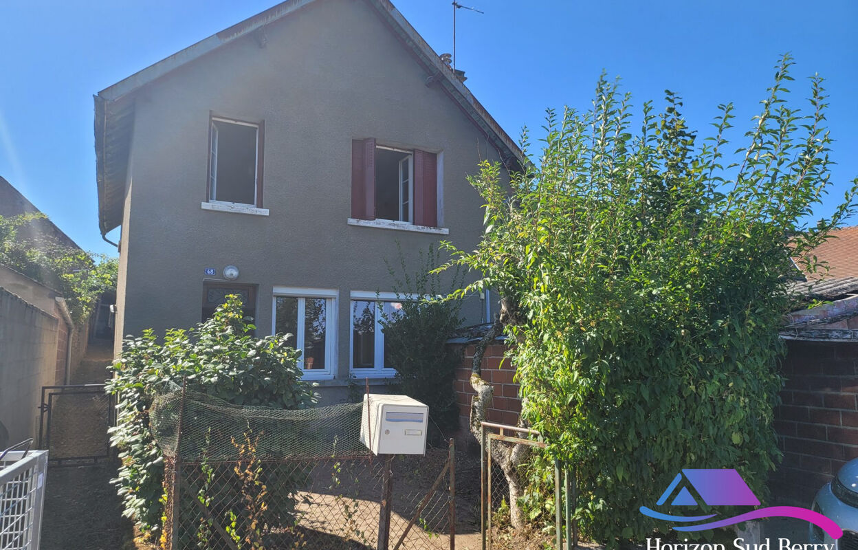 maison 4 pièces 83 m2 à vendre à Orsennes (36190)