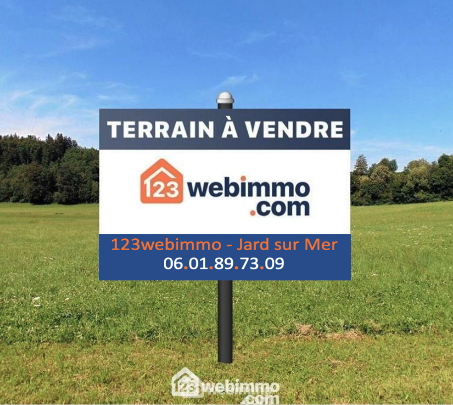 Photo Terrain constructible - 548m² - Talmont-Saint-Hilaire image 1/4