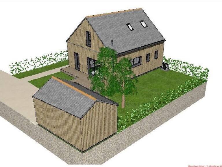 Projet de construction d'une maison bois de 83 m² avec t... — photo 1