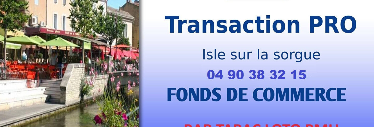 Commerce  150 m² à vendre à L'Isle-sur-la-Sorgue (84800)