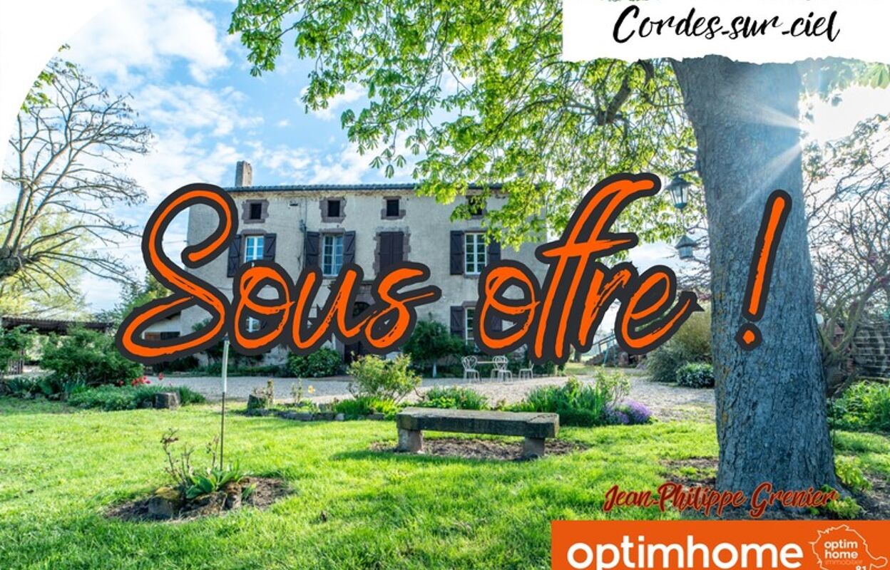 maison 8 pièces 292 m2 à vendre à Cordes-sur-Ciel (81170)