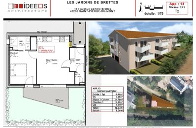 vente appartement 130 500 € à proximité de Grenade-sur-l'Adour (40270)