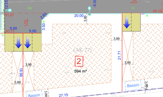 Terrain  594 m² à vendre à Violès (84150)