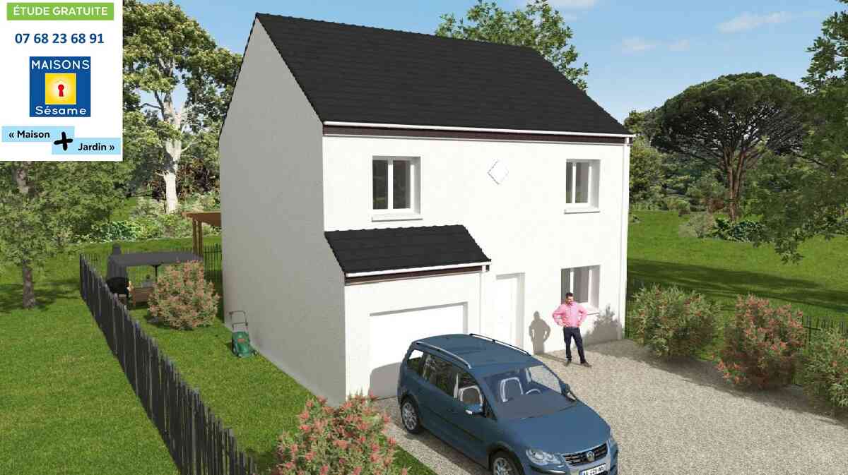 Vente maison à construire 6 pièces 110 m² Vaugrigneuse (91640)