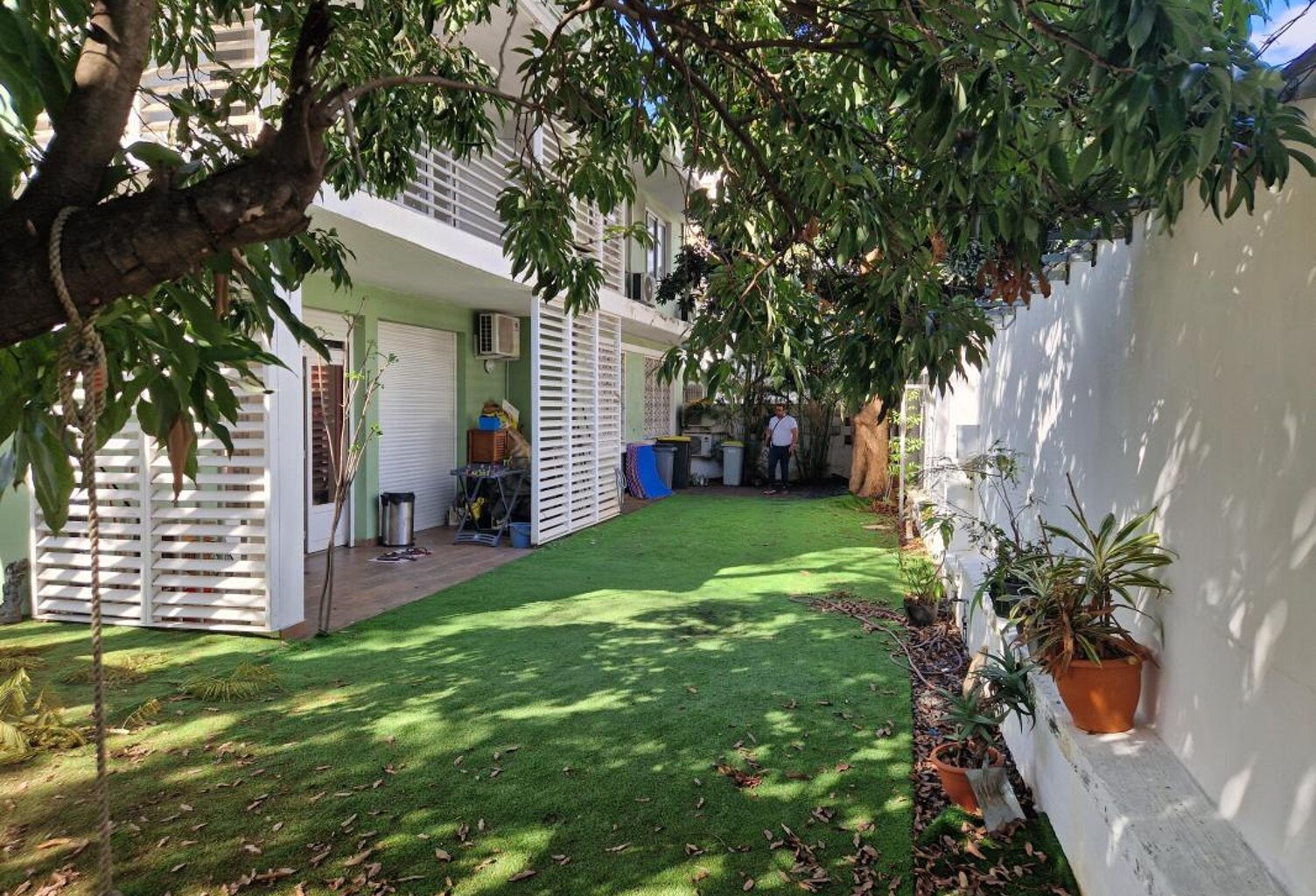APPARTEMENT T4 RDC AVEC JARDIN PRIVATIF DE 160M2 ST-DENIS CENTRE VILLE ILE DE LA REUNION — photo 1