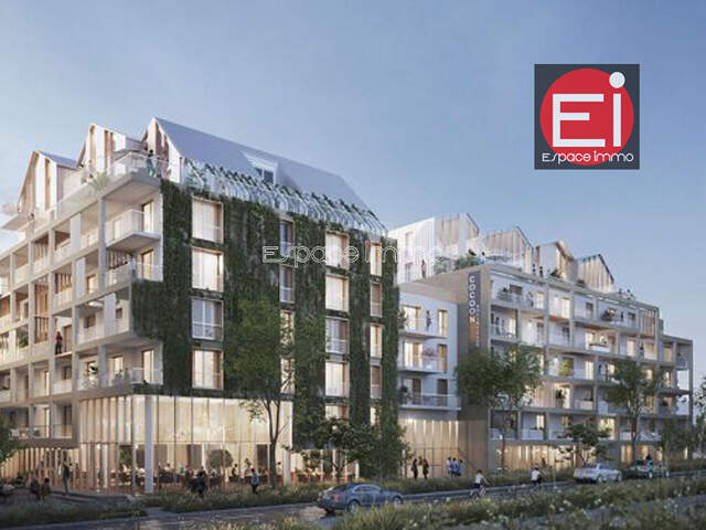 RÉSIDENCE ETUDIANTE - APPARTEMENT T3 - TERRASSE ET JARDIN PRIVES - ROUEN RIVE DROITE CENTRE - 52.14m² — photo du bien
