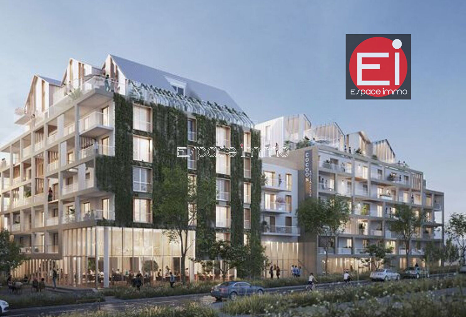 RÉSIDENCE SENIOR - APPARTEMENTS T3 - ROUEN RIVE DROITE CENTRE - ENTRE 62.36m² et 62.46m² - PARKING — photo 1