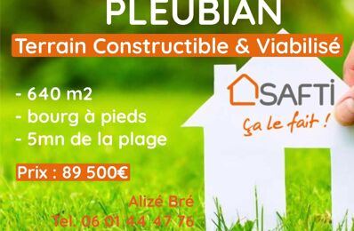 vente terrain 89 500 € à proximité de Pleumeur-Gautier (22740)
