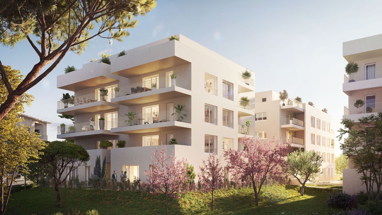 appartement neuf T3, T4, T5 pièces 61 à 97 m2 à vendre à Marseille 13 (13013)