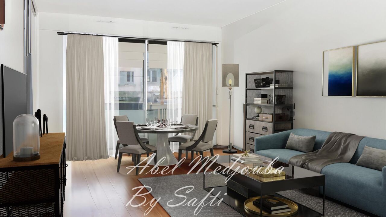 appartement 2 pièces 66 m2 à vendre à Paris 18 (75018)