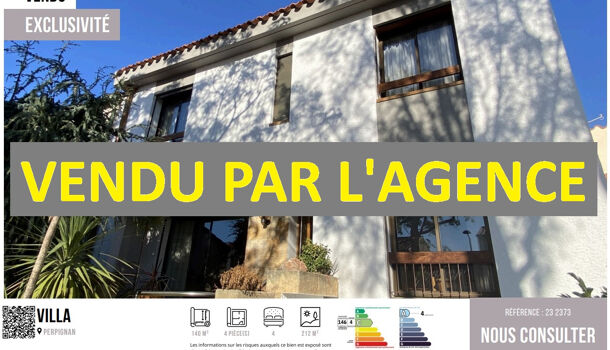 Villa / Maison 4 pièces  à vendre Perpignan 66000