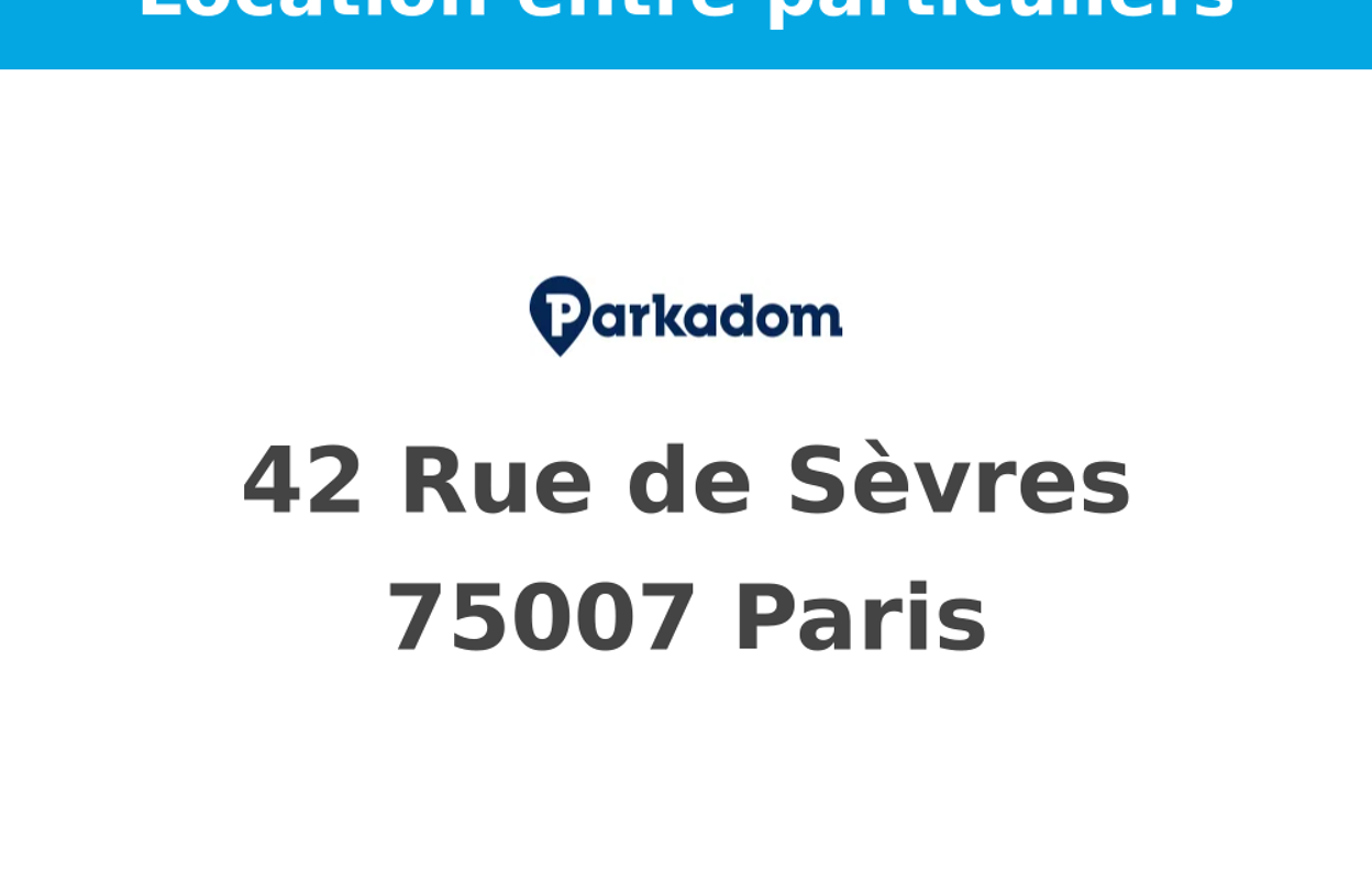 garage  pièces  m2 à louer à Paris 7 (75007)