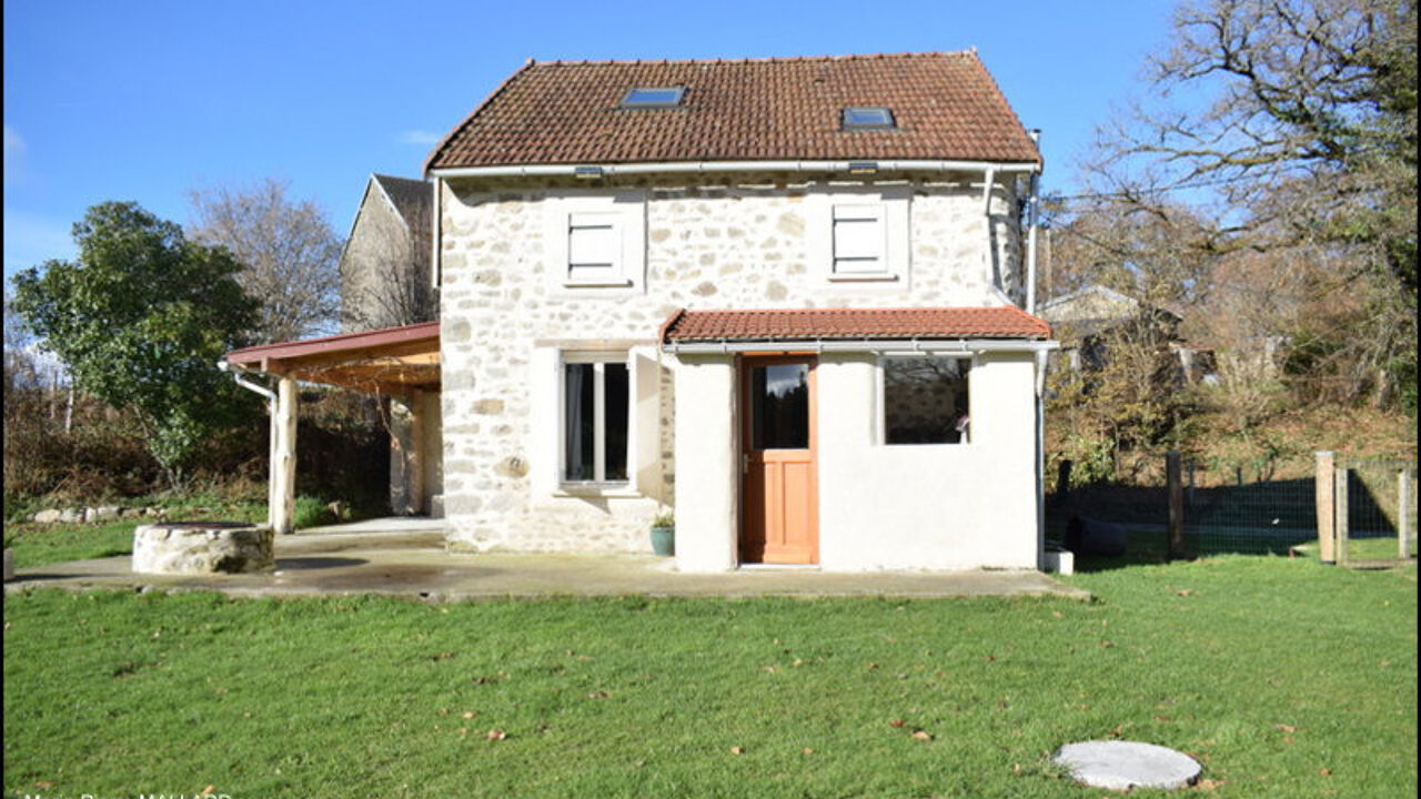 maison 3 pièces 75 m2 à vendre à Saint-Dizier-Leyrenne (23400)