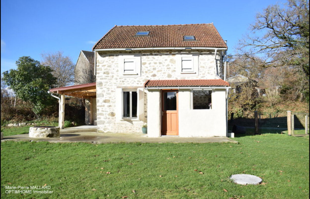 maison 3 pièces 75 m2 à vendre à Saint-Dizier-Leyrenne (23400)